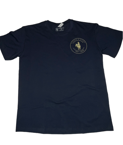 ‘Midwestern Grit’ Navy Tee